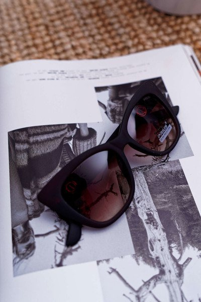 Lunettes de soleil Prius PR-V24 Marron Mat