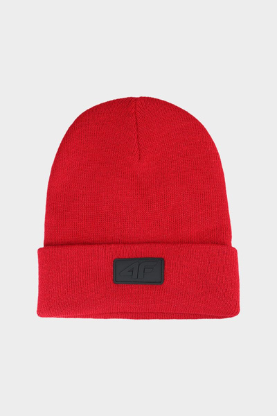 Vaikiška žieminė kepurė 4F 4FJWAW24ACAPU446-61S Raudona