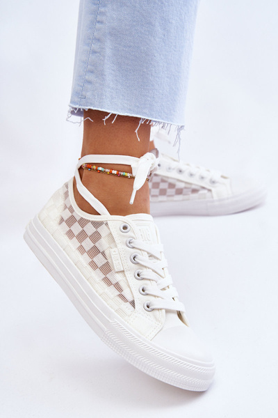 Baskets basses classiques Big Star LL274071 blanc