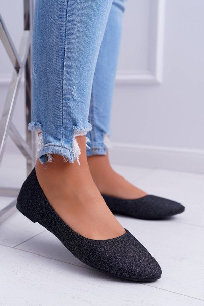 Glitter Balerina Black Tiffy