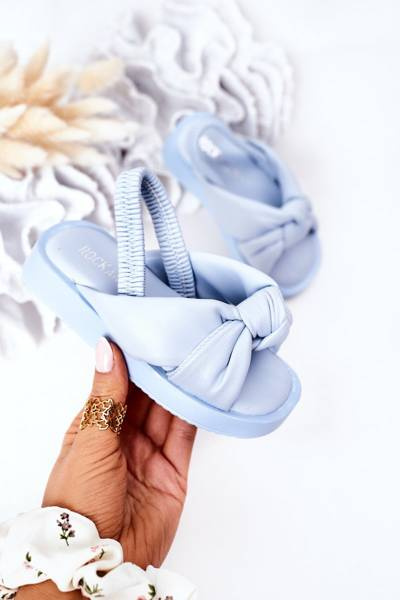 Sandales Pour Enfants Avec Cordon Bleu Bubble Gum
