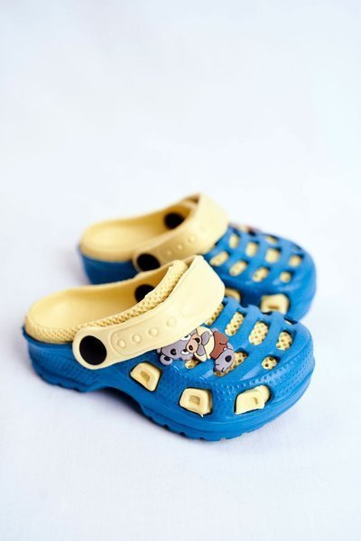 Vaikiški batai Slides Crocs Black Small Koala