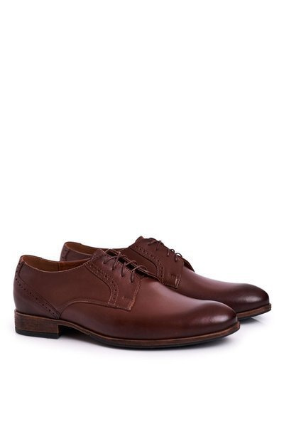 Mocassins Homme En Cuir À Semelle Légère BEDNAREK Marron Foncé