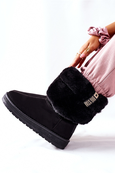 Damen Schneestiefel Big Star II274123 Schwarz