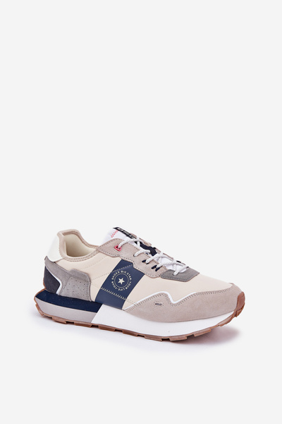 Zamatos Férfi Sneakers Platformon Big Star RR174471 Hi-Poly System Szürke