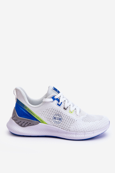 Menii confortabile adidași de memorie spumă Big Star LL174102 White
