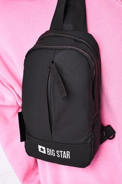 Small Sports Crossbody Rackpack Big Star HH574108 Negru