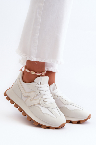 Baskets De Sport Blanches Femme Kalelia