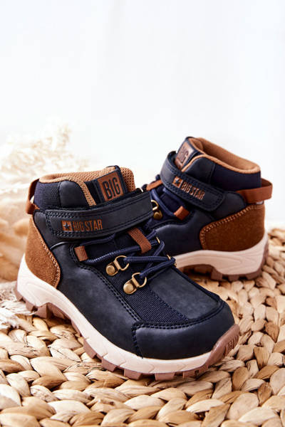 Gyermek túracipő Big Star II374098 Navy