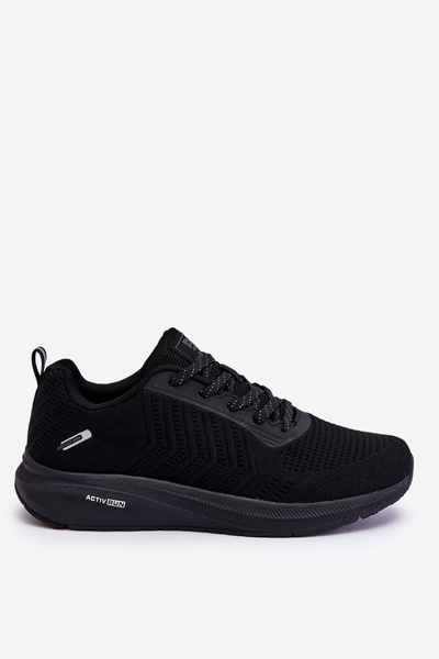 Chaussures de sport classiques pour hommes noires McBraun