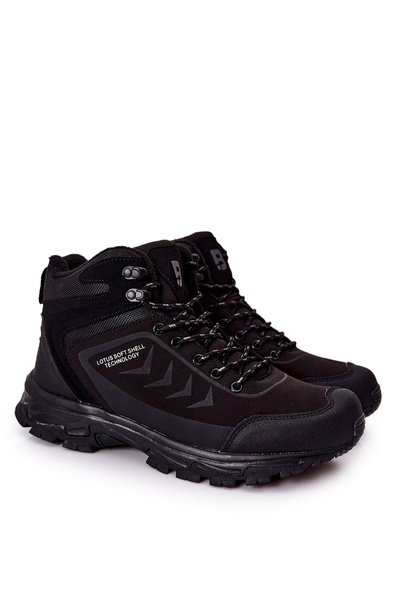 Pantofi sport cu niveluri cu niveluri de bărbați Black Belfort