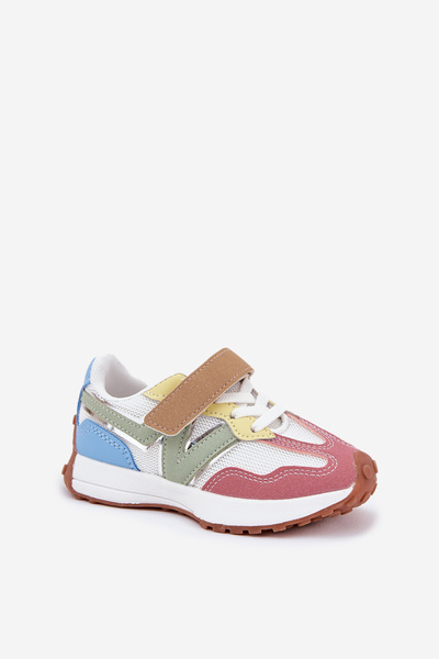 Kinder Sneakers mit Klettverschluss mehrfarbig Tezzu