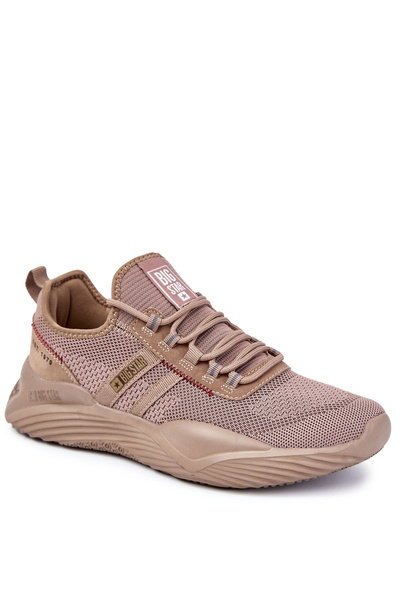Herren Sportschuhe Memory Foam Big Star KK174258 Beige