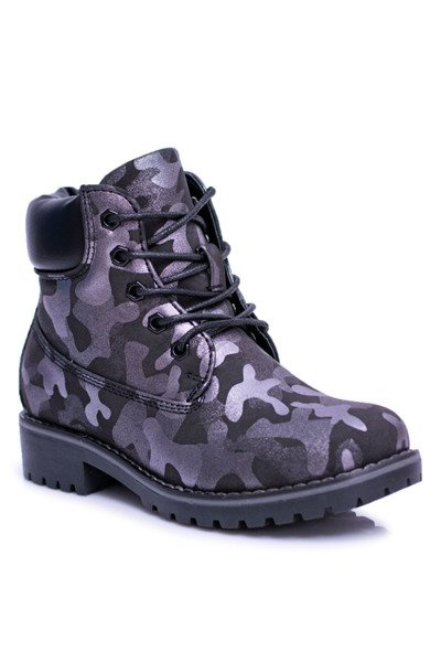 Youth Warmed Black Trapper Boots MoroStyle