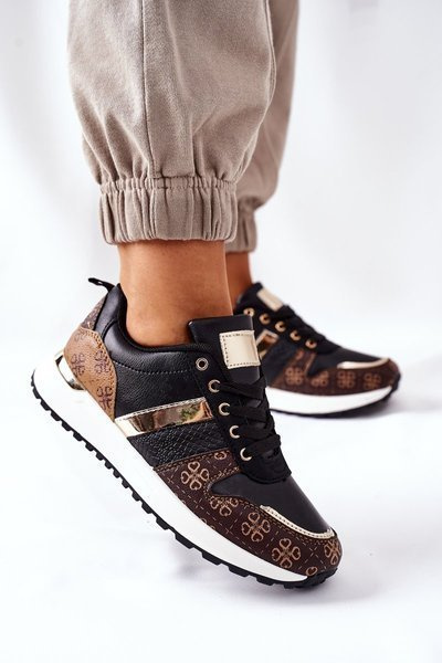 Sportliche Turnschuhe Schwarz Next