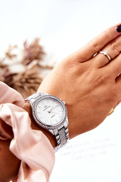 Montre Femme Sur Bracelet Giorgio&Dario Argent