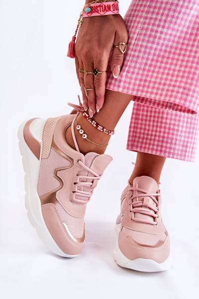Baskets à la mode pour femmes Rose Allie