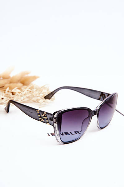 Sonnenbrille mit UV400 Prius V202 Dekoration Transparent Schwarz