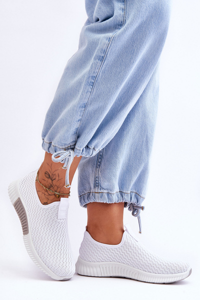 Klasikiniai Slip-On treniruokliai White Frankie