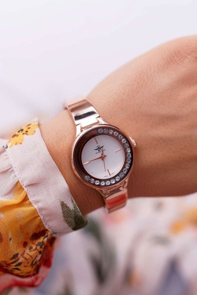 Montre Femme Michael John Or Rose Mirava