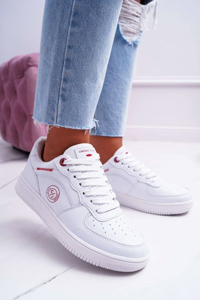 Cross Jeans moteriški sportbačiai balti EE2R4143C