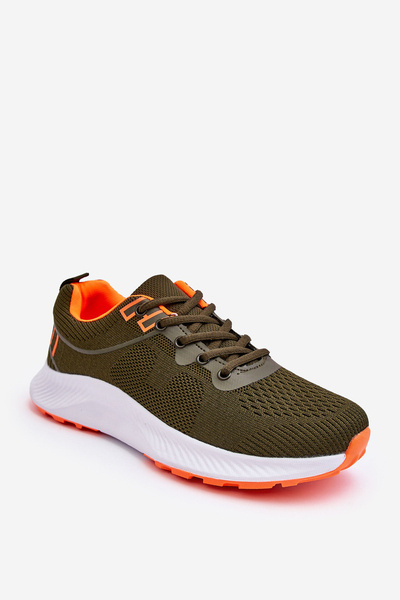 Chaussures de sport classiques à lacets pour hommes, vert foncé Jasper