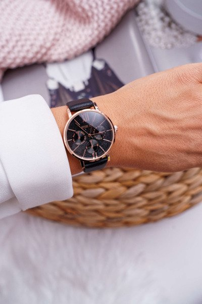 Women's Watch Michael John Black Estrado