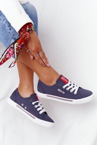 Adidași pentru femei Big Star HH274063 Navy Blue
