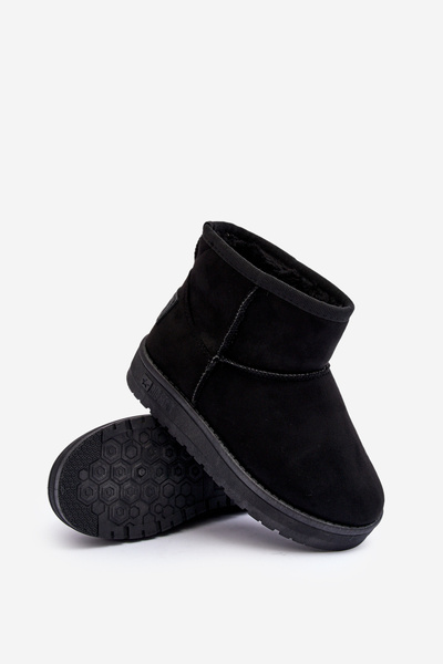 Bottes de neige isolées pour enfants noir Big Star MM374054
