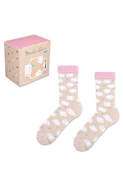 Zooxy Terry Warm Winter Marshmallows kojinės