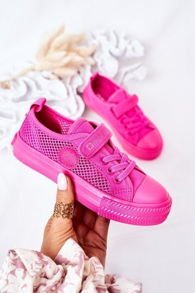 BIG STAR Kinder Mesh Turnschuhe HH374019 Fuchsia