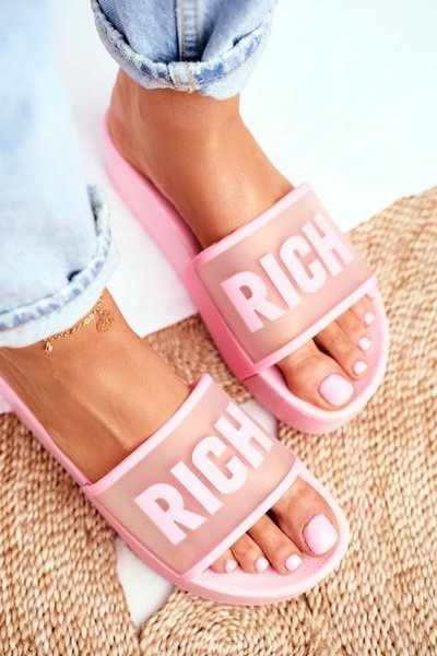 Women's Platform Flip Flops Pink RICH