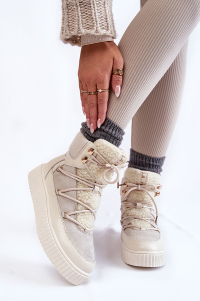 Women's Snow Boots La.Fi 280072W-QN Light beige