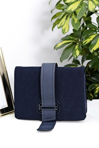 Sac à Main Femme Bleu Marine Letterbox