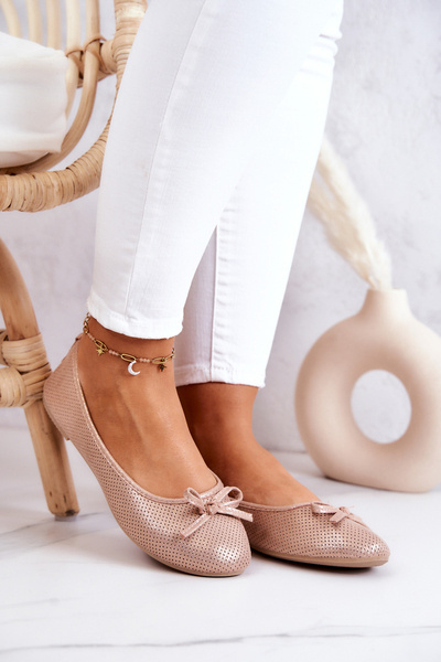 Ballerinas pentru femei clasic roz fimme