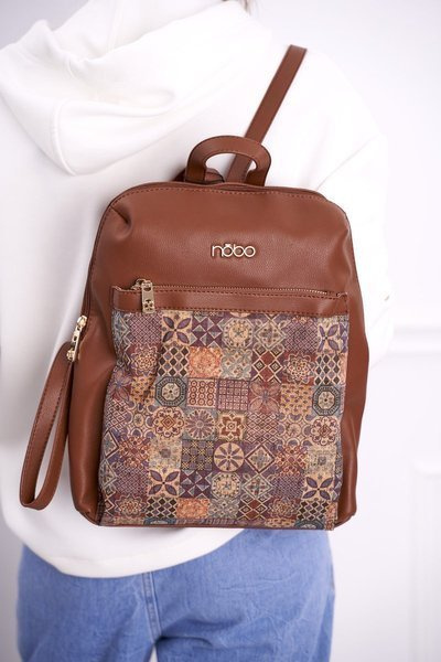 Klasszikus női hátizsák Nobo Brown NBAG-I2850-C017