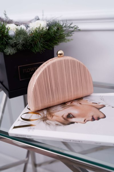Rosa Gold Abendhandtasche für Frauen