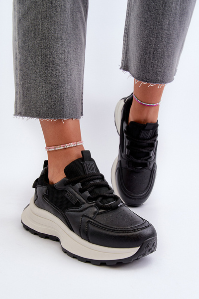 Damen Sneakers HI-POLY SYSTEM Big Star NN274A106 Schwarz