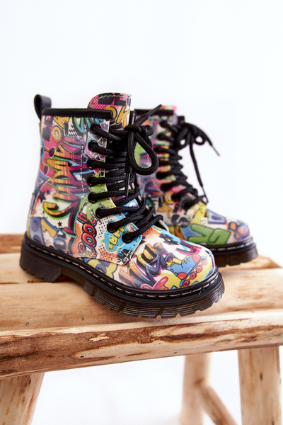 Bottes Chaudes Enfant Imprimé Multicolore Dexi