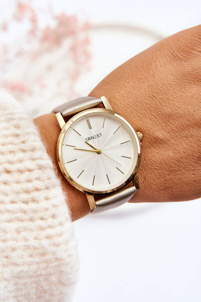 Montre Femme Avec Boîtier Or Ernest Golden Vega