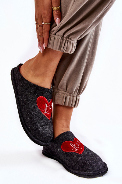 Chaussons domestiques Big Star KK276019 Noir et Rouge