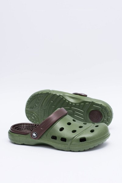 Tongs de jardin pour hommes Kroks EVA vert