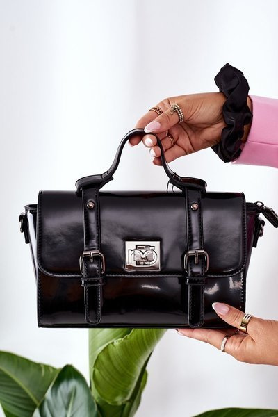 NOBO Kleine Handtasche Brief Tasche L1550 Schwarz