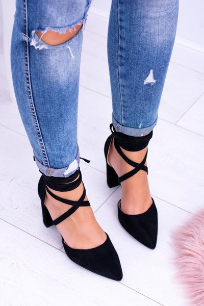 Fekete lépcsős Demmi Stiletto szivattyúk