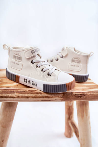 High-Top-Sneaker für Kinder BIG STAR KK374015 Weiß