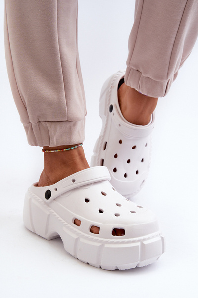 Damen Schaumstoff Flip-Flops Weiß Ilariana