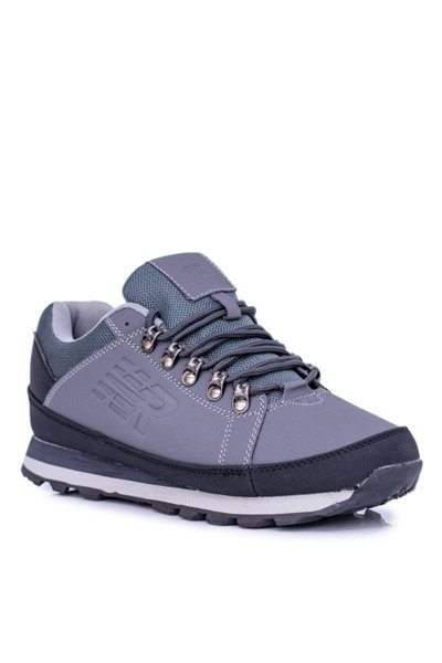 Bottes de randonnée grises solides pour hommes Newlans