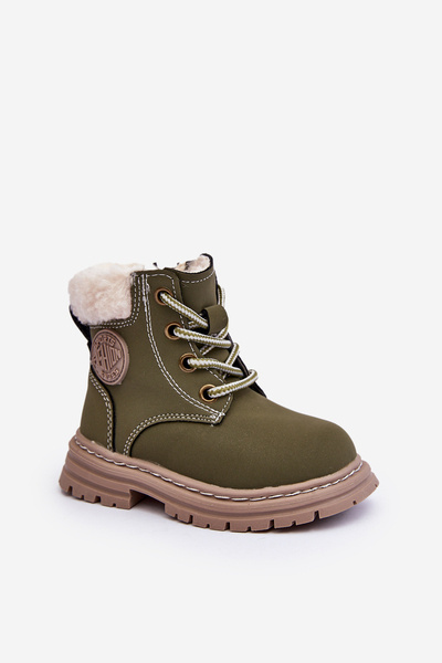 Bottines Trappeur Enfant Zippées en Mouton Zilelone Marialee