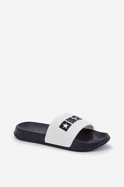Herren Pantoletten Big Star JJ174506 Weiß