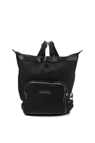 Damen-Mesh-Taschen-Rucksack Big Star LL574176 Schwarz
